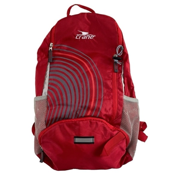 Crane Sports Cycling Bike Backpack Red - Picture 1 of 12